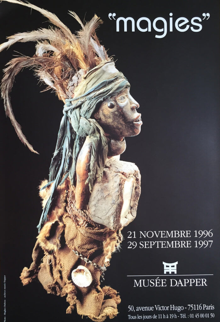 Affiche de l'exposition. © Fondation Dapper.