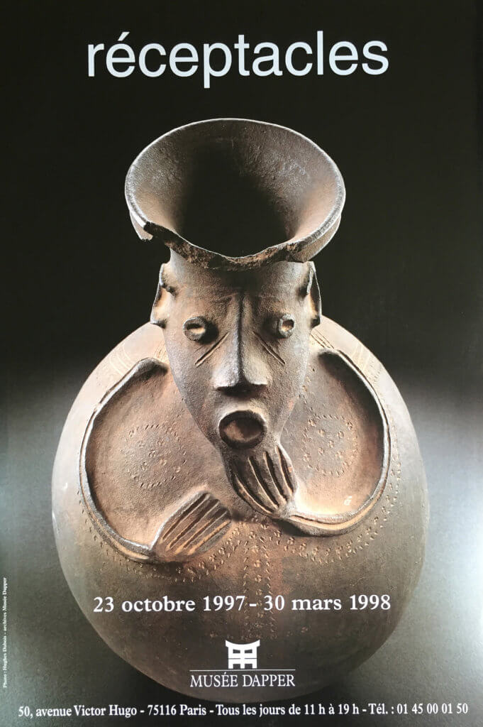 Affiche de l'exposition. © Fondation Dapper.