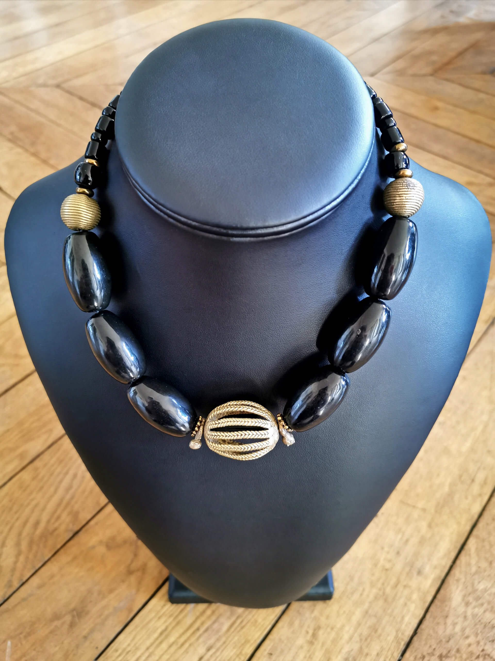 Collier Obsidienne
